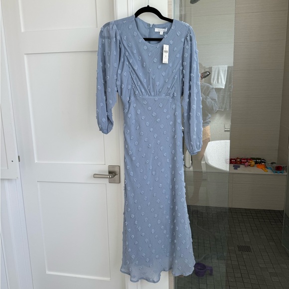 ANTHROPOLOGIE | Eri + Ali "Michaela" Pommed Midi Dress - Picture 3 of 6